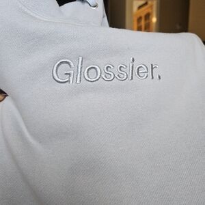 Glossier Soft Gray Women's Hoodie